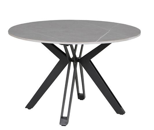 Grey circular dining table and chairs deals