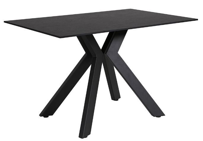 Kya 1.6m Rectangular Dining Table - Black