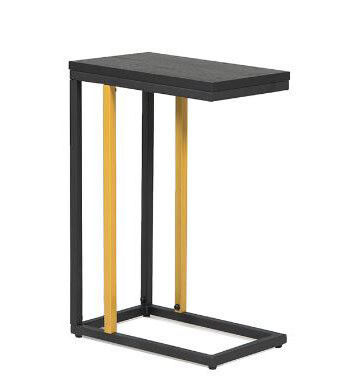 Barcelona Drinks Table - Black &amp; Copper