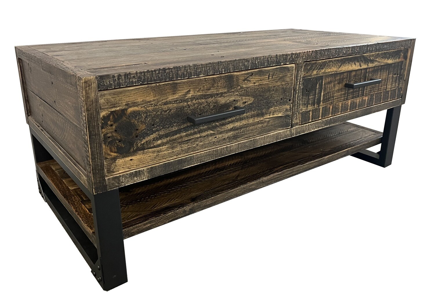 Bronx Reclaimed Oak Coffee Table Caffrey's Furniture Nationwide