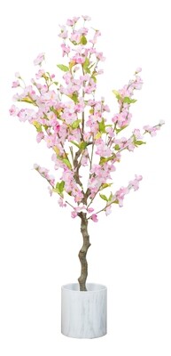 Artificial Cherry Tree 120cm - Pink | White