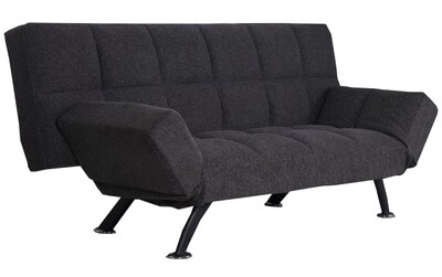Boston Sofa Bed - Charcoal | Denim Blue | Teal/Grey Patchwork | Yellow/Blue Patchwork