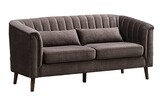 Charlotte 3 Seater Sofa - Graphite​ | Winter Moss