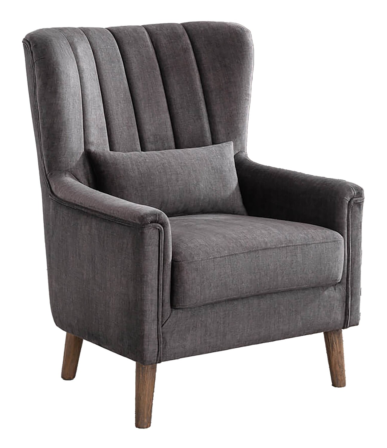 Charlotte Armchair - Graphite​ | Winter Moss