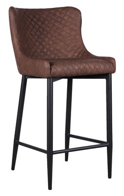Carlo Bar Stool – Chocolate Brown | Light Grey | Sage Green