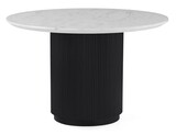 Lucas Round Marble Dining Table