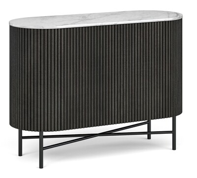 Lucas Round Marble Small Sideboard