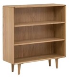 Jenson Oak Low Bookcase