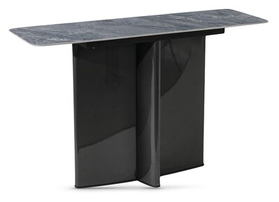 Campania Console Table - Grey Sintered Stone