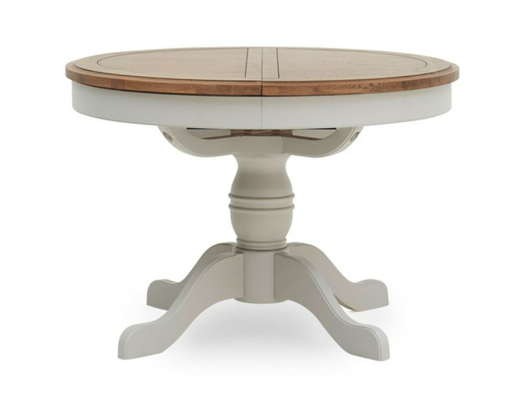 Eden Oak Round Extending Table - 1.1m