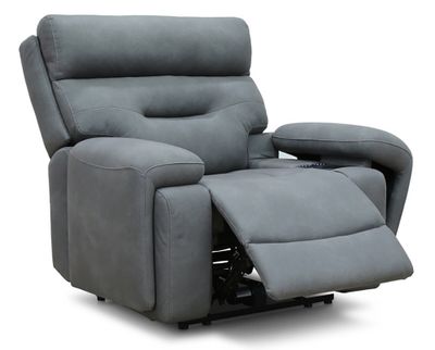 Cinema PLUS Armchair Fabric Power Recliner Sofa with Power Headrests