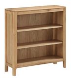 Dunmore Oak Low Bookcase