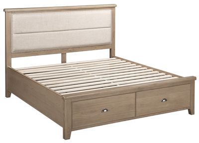 Aylesbury Bed Frame - 5ft | 6ft - Smoked Oak