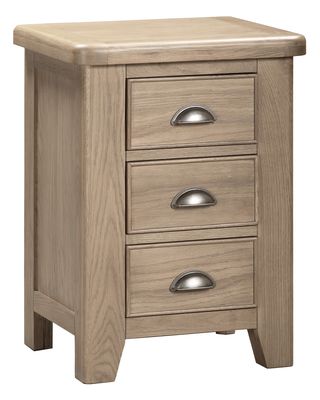 Aylesbury Bedside Locker - Smoked Oak