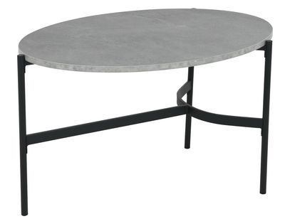 Beau Round Coffee Table - Grey