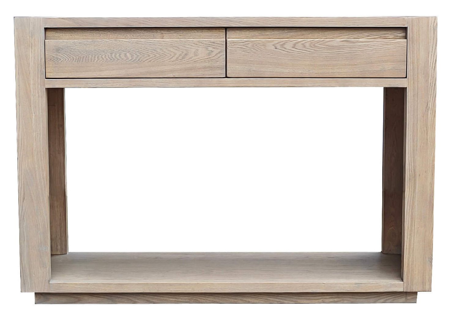 Falun Console Table - Smoked Oak