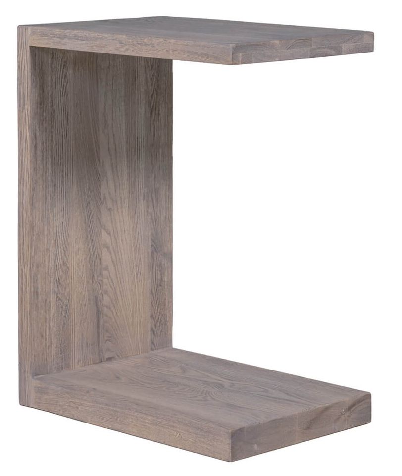 Falun Drinks Table - Smoked Oak