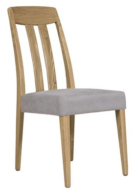 Hadley Dining Chair Slat Back - Natural Oak | Grey Oak