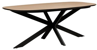 Sadia Oval Dining Table - Oak