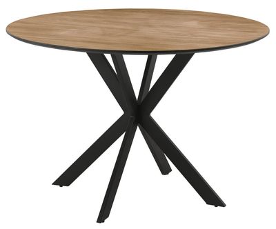 Sadia Round Dining Table - Oak