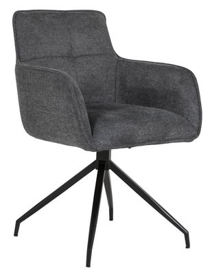 Theo Dining Chair - Charcoal | Natural