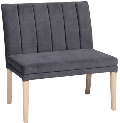Valent Short Bench - Dark Grey