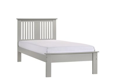 Alana Slatted Bed Frame - 3ft | 4ft | 4ft6 - Grey