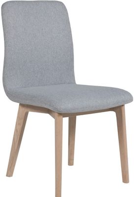 Marlow Dining Chair - Light Grey | Natural