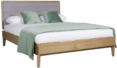 Hadley Bed - 4ft 6&#39;&#39; | 5ft | 6ft - Oak Natural