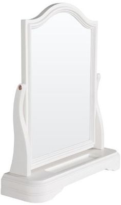 Mabel Vanity Mirror - Bone White | Taupe