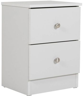 Levi Bedside Table - Grey