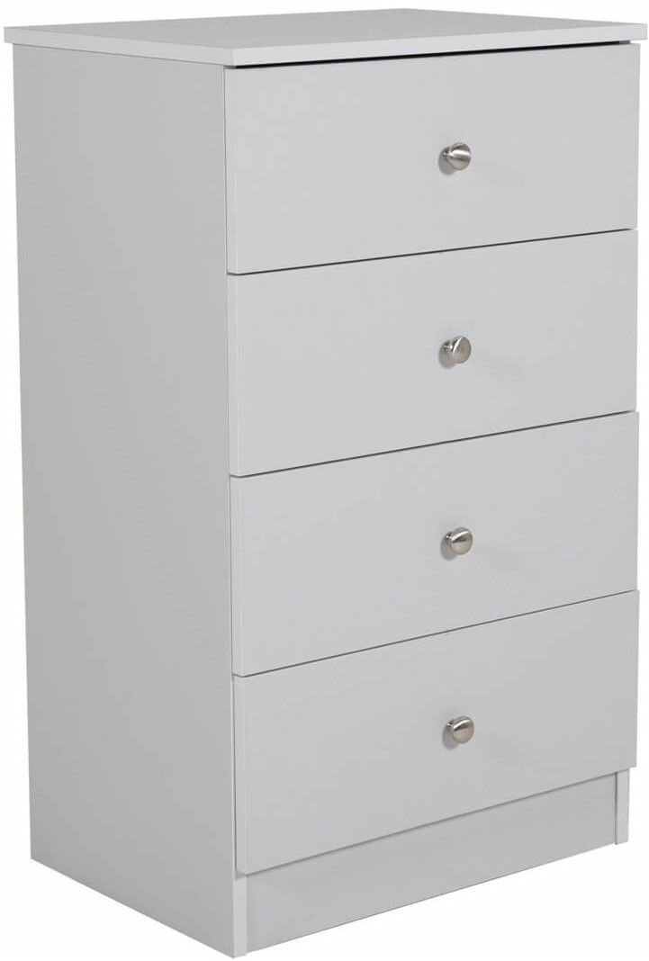 Levi 4 Drawer Chest - Grey