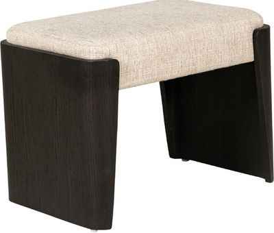 Rhodes Dressing Stool - Ebony
