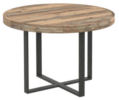 Bronx Round Dining Table - Light Oak