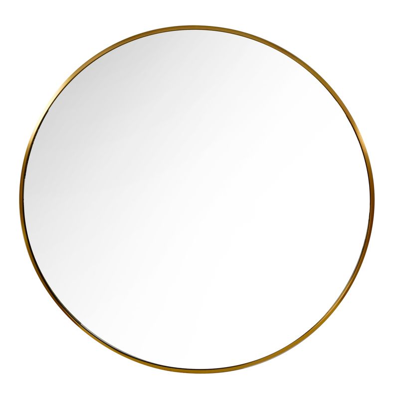 Modena Round Wall Mirror - Gold