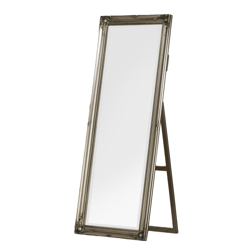 Chateau Wide Cheval Mirror - Champagne