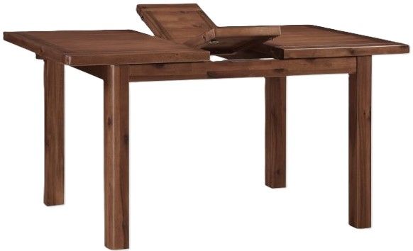 Andorra Extending Dining Table - 1.2m | 1.65m - Dark Wood