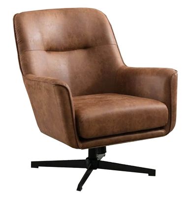 Felicia Swivel Chair - Tan