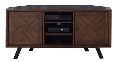 Nevada Corner TV Unit - Mindi Wood