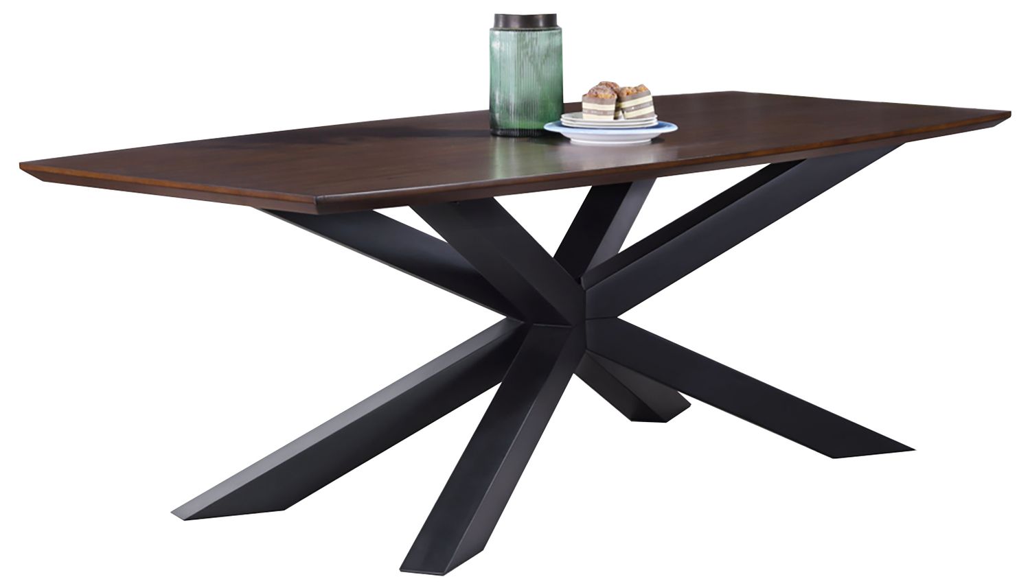 Nevada 1.8m Dining Table - Mindi Wood