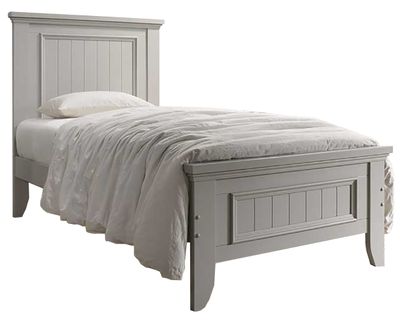 Mila Panelled Bed - 3ft | 4ft6  - Clay