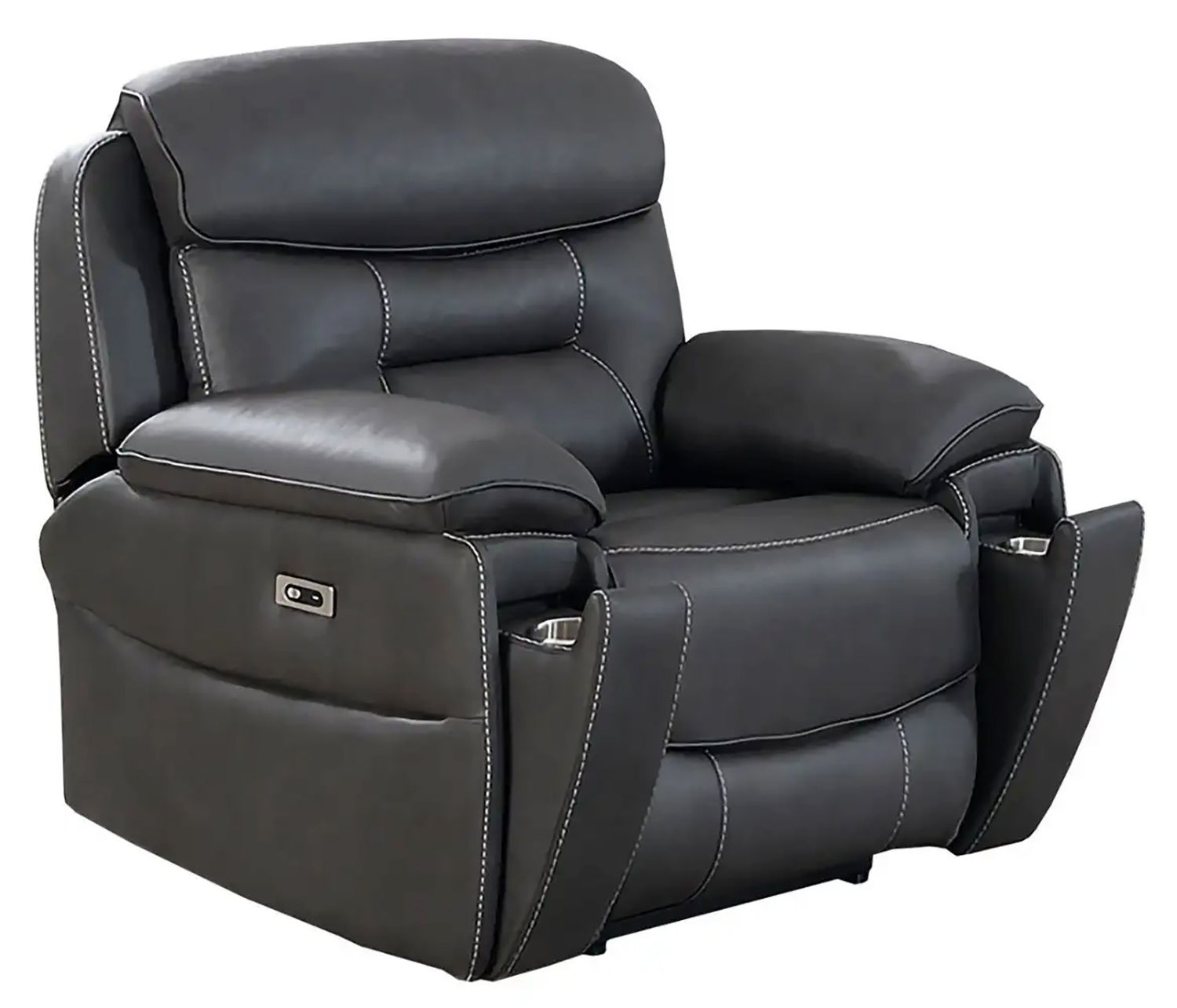 Frankie Electric Recliner Armchair - Grey
