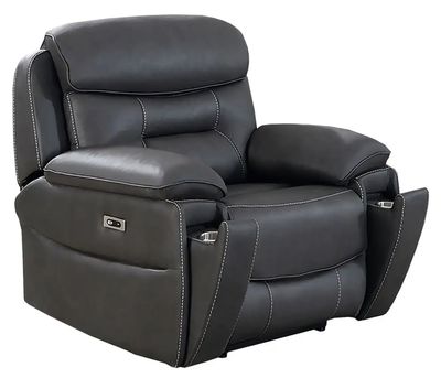 Frankie Electric Recliner Armchair - Grey