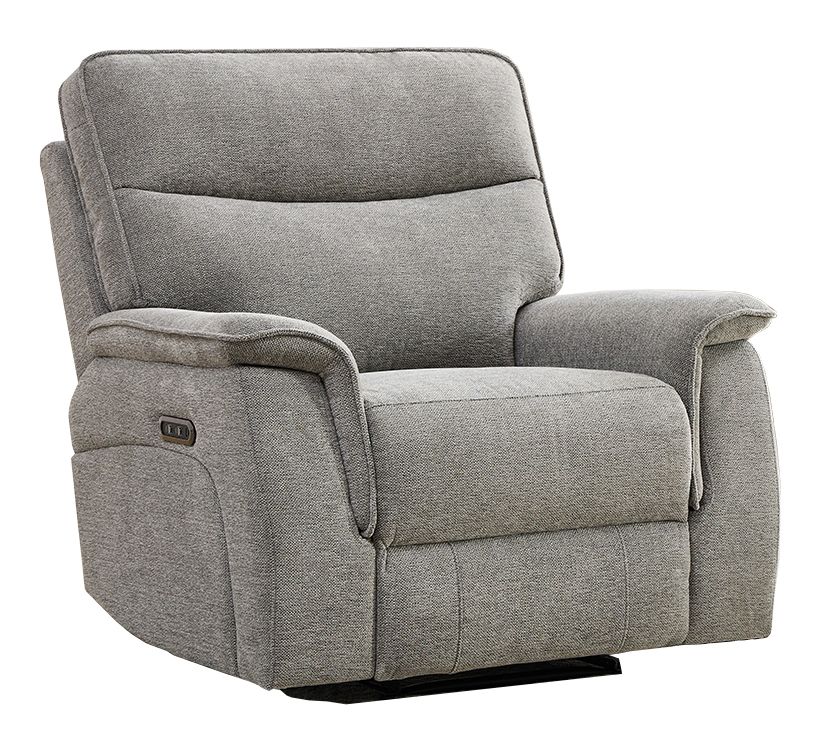 Baker Electric Recliner Armchair - Grey