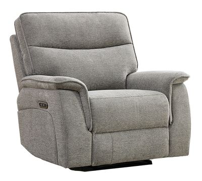 Baker Electric Recliner Armchair - Grey