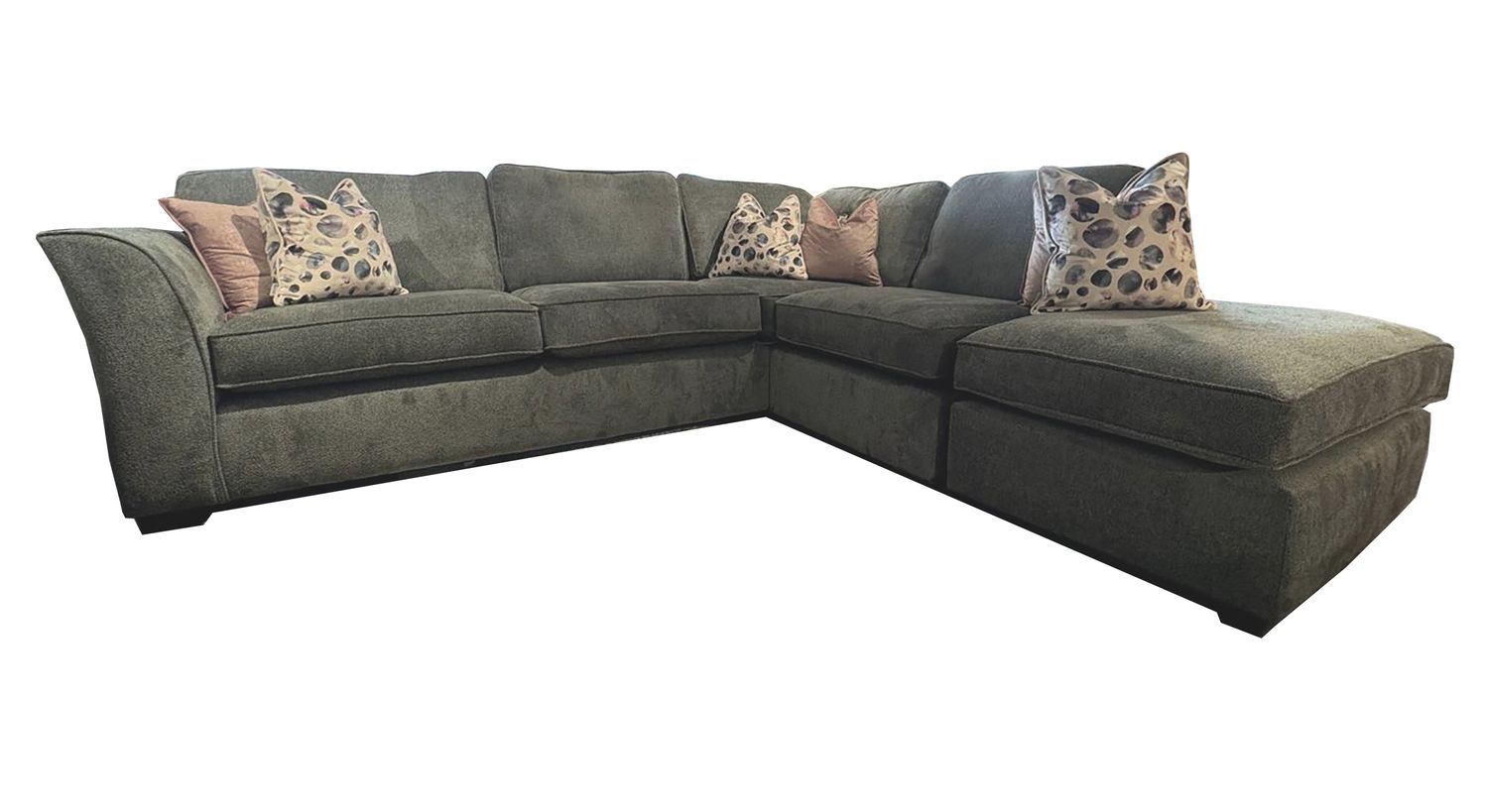 Nimbus Corner Sofa - Black | Charcoal | Grey | Beige