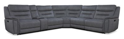 Ultra All Electric Corner Sofa with Console