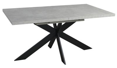 Greystones Concrete Extending Dining Table - 1.6 to 2.0 Metre