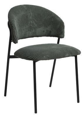 Hunter Dining Chair - Green Corduroy