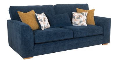 Oscar 2 Seater Sofa - Beige | Cinnamon | Hunter Green | Marine